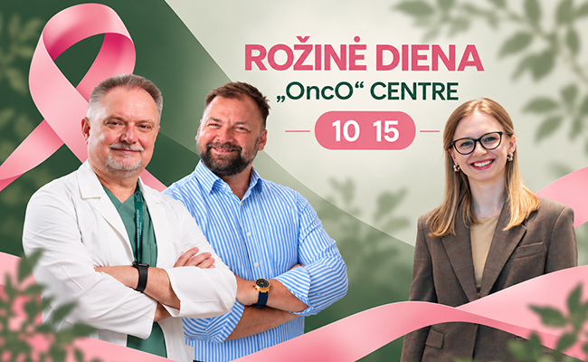 Rožinė diena „Onco“ centre